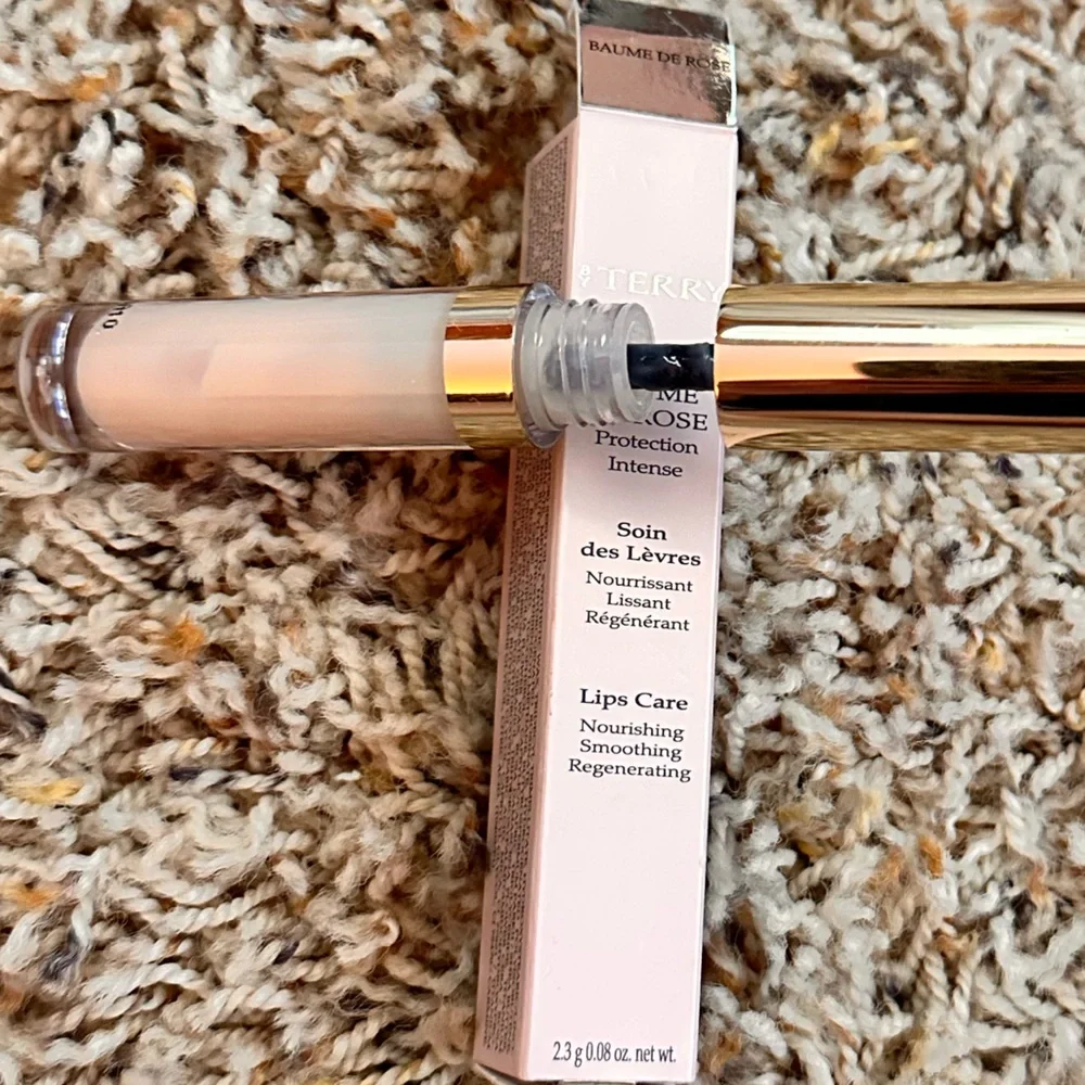 TERRY Baumé De Rose Protection Intense Lip Care 0.08 oz net wt Wand NIB
